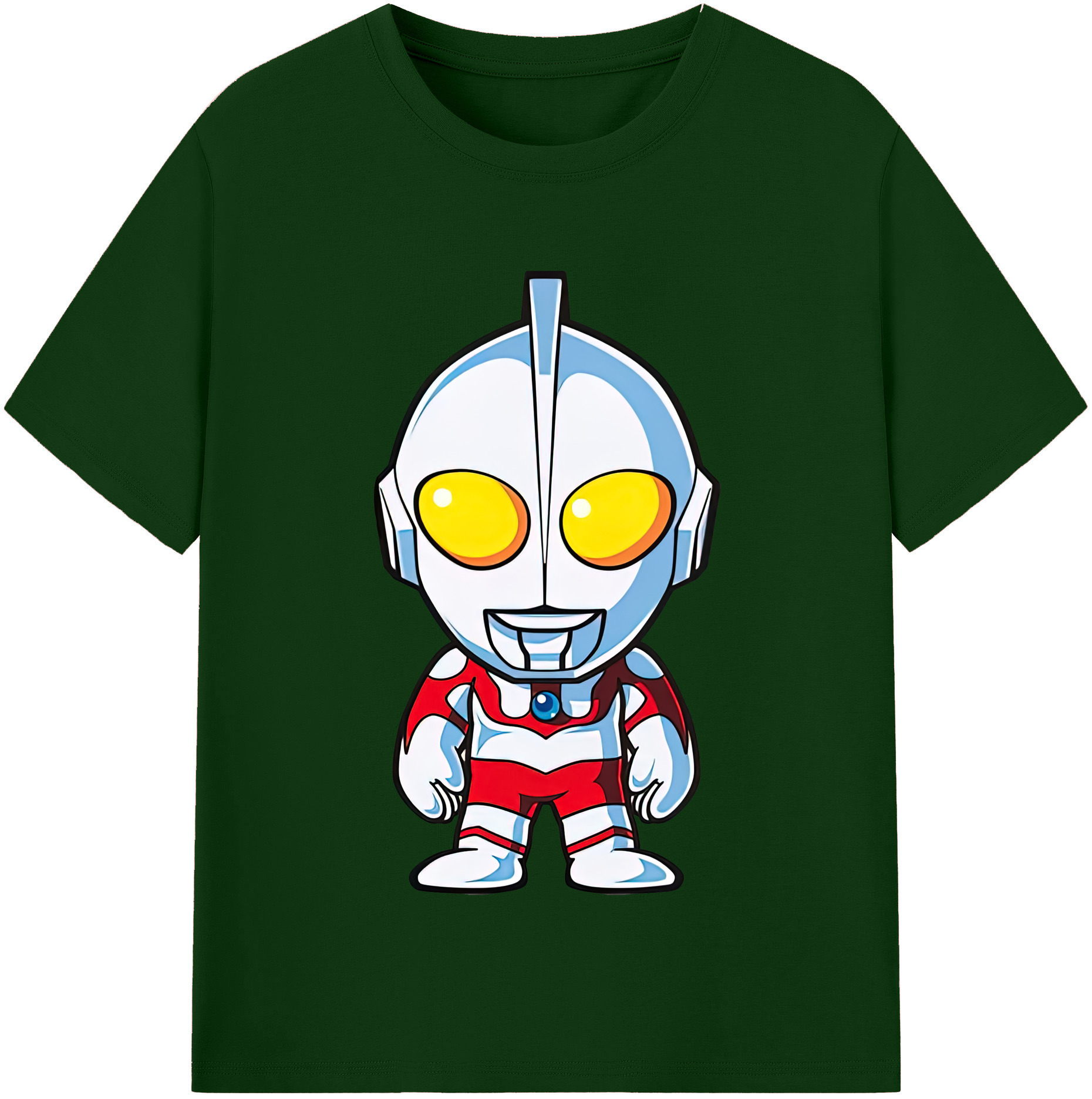 （画像用） ウルトラマン Ultraman 綿100％半袖Tシャツ（フロントプリント）